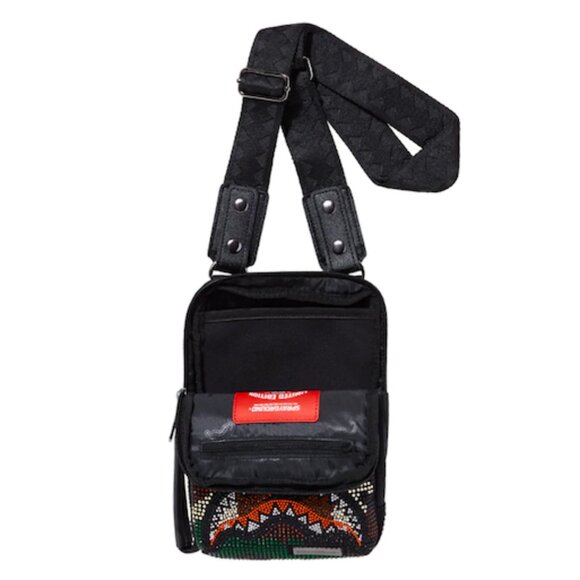 SPRAYGROUND Trinity Camo Crossbody/Sling Bag (Brand New w/Tags "Rare") Unisex - Picture 4 of 14